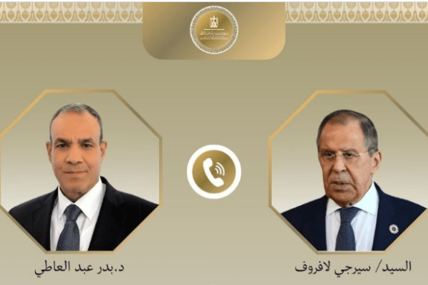 مصر وروسيا تؤكدان أهمية خفض التصعيد وتكثيف التنسيق الدولي
