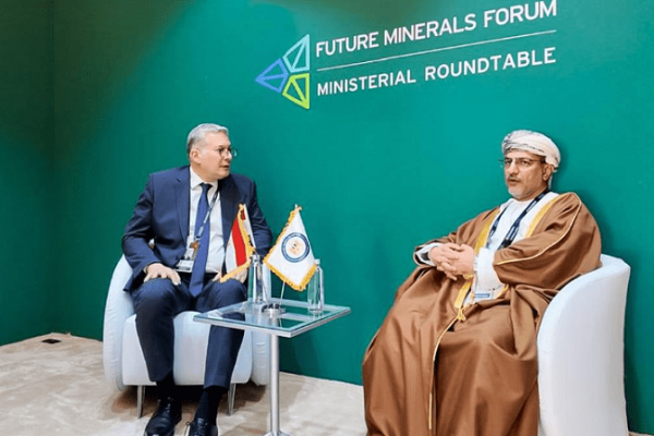 مباحثات مصرية عمانية لتعزيز التعاون في مجالات التعدين والبترول والغاز