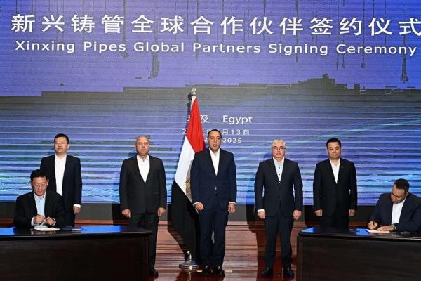 4 تعاقدات بقيمة 34.5 مليار جنيه توقعها شين شينج الصينية لصالح مشروعات قومية بمصر