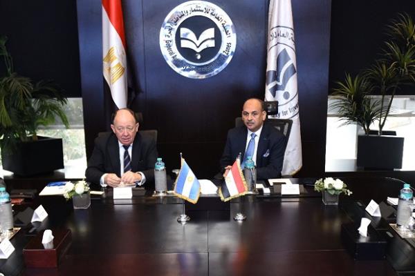 الهيئة العامة للاستثمار تبحث تعزيز التعاون الاستثماري مع الأرجنتين