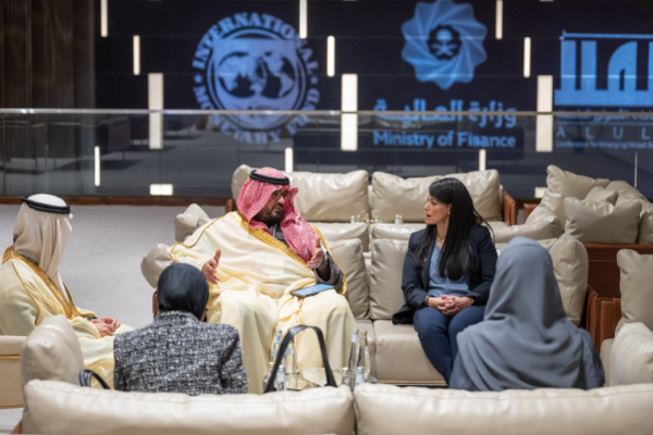 مؤتمر العلا: مباحثات المشاط ووزير الاقتصاد والتخطيط السعودي سبل تعزيز العلاقات المشتركة