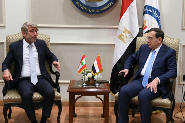 التزام مصر بضخ الغاز الطبيعي إلى لبنان فور استكمال الإجراءات