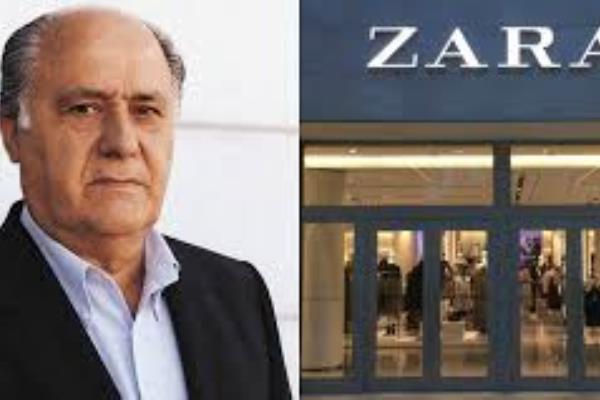 أمانسيو أورتيغا : مؤسس zara